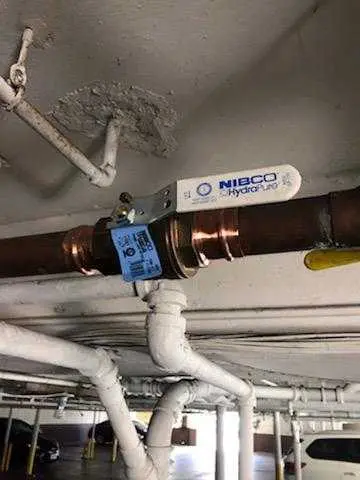Copper pipe repair and valve work for Water Line Repair in Chelsea