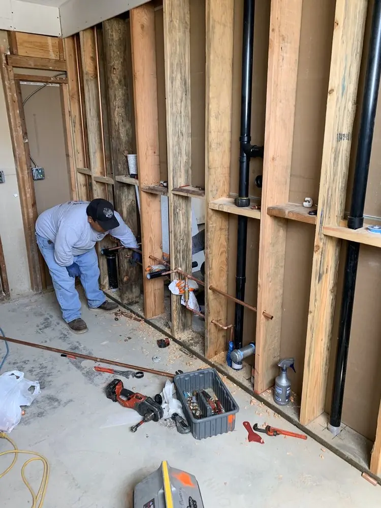 Commercial rough-in plumbing for Commercial Plumbing in Chelsea